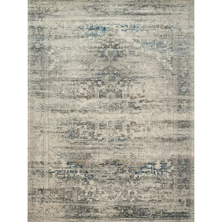 7'-10" X 10'-6" Taupe / Ivory Area Rug