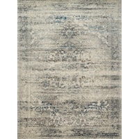 6'-7" X 9'-2" Taupe / Ivory Area Rug