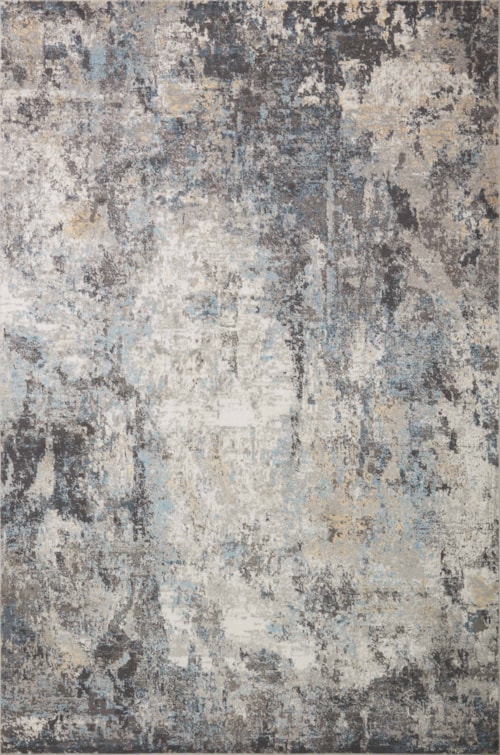 2'0" x 3'0" Silver / Slate Rectangle Rug