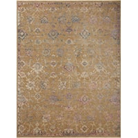 2'7" x 12'0" Gold / Multi Rug