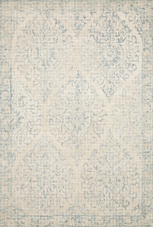 3'-6" x 5'-6" Natural / Sky Area Rug