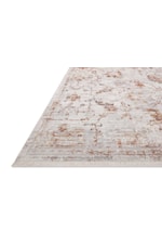 Reeds Rugs Bonney 7'10" x 10'2" Charcoal / Spice Rectangle Rug