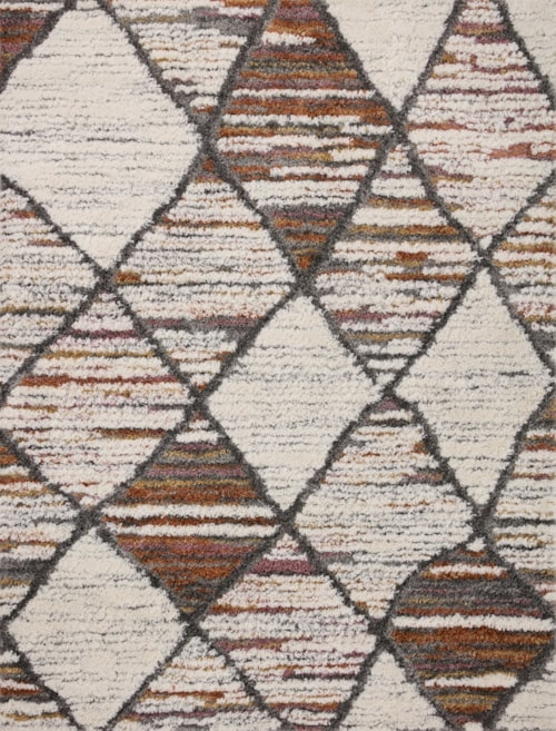 5'3" x 7'6" Ivory / Fiesta Rug