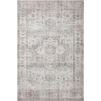 2'0" x 5'0" Dove / Blush Rectangle Rug