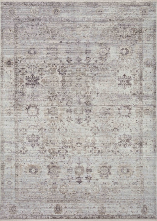 11'6" x 15'5" Stone / Charcoal Rectangle Rug