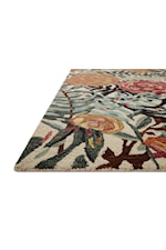 Reeds Rugs Belladonna 2'6" x 9'9" Lagoon / Multi Rug