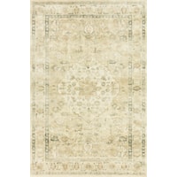 2'2" x 3'8" Sand / Ivory Rectangle Rug