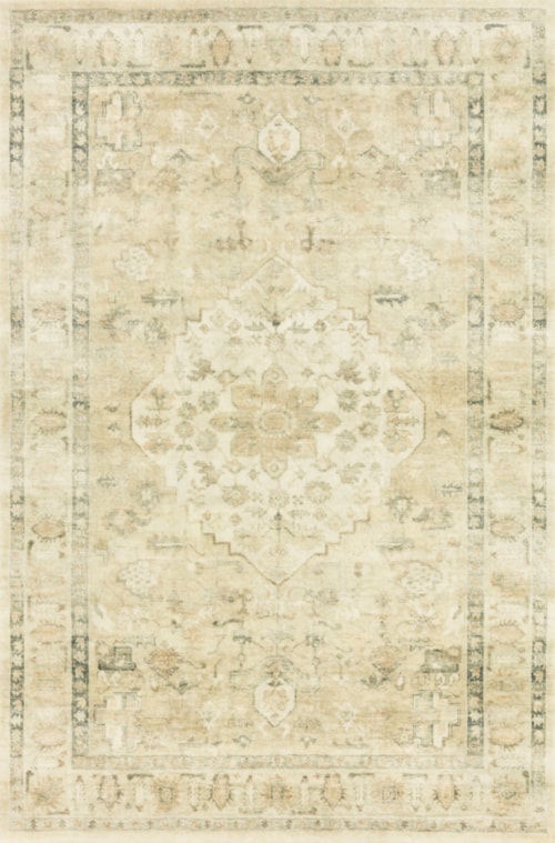 18" x 18" Sand / Ivory Sample Rug