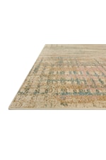 Reeds Rugs Bowery 6'7" x 9'7" Tangerine / Taupe Rectangle Rug