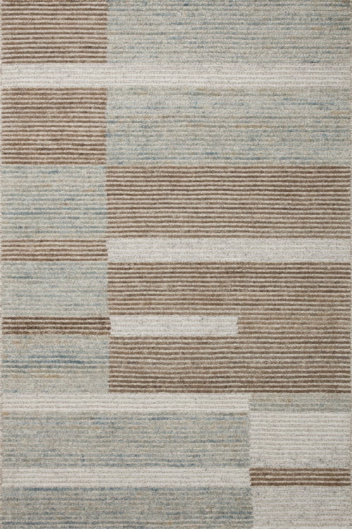 2'-3" x 3'-9" Tobacco / Lagoon Rug