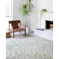 3'6" x 5'6" Bluestone Rectangle Rug