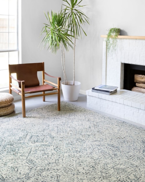 3'6" x 5'6" Bluestone Rectangle Rug
