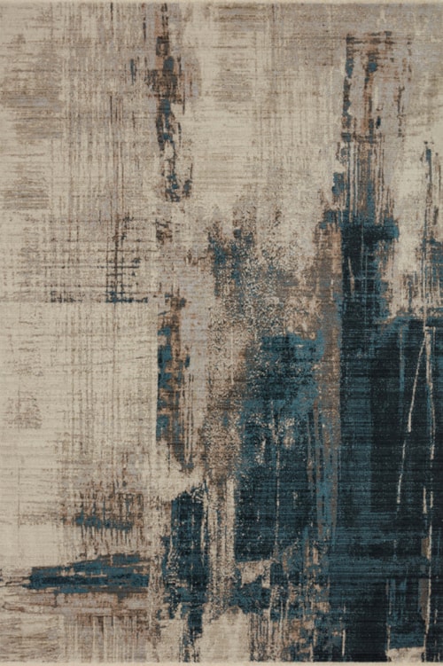 18" x 18"  Slate / Denim Rug