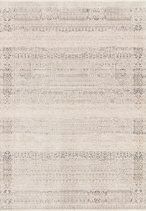 2'6" x 16'0" Ivory / Silver Rug