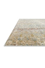 Loloi Rugs Revere 7'10" x 7'10" Round Ivory / Berry Rug