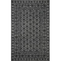 2'6" x 9'9" Smoke / Dk. Grey Runner Rug