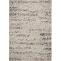 2'-7" x 4' Oatmeal / Charcoal Rug