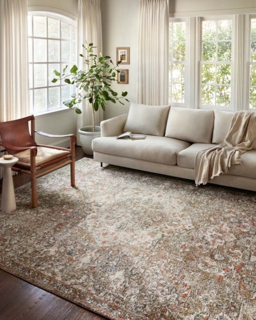 18" x 18" Straw / Beige Sample Rug