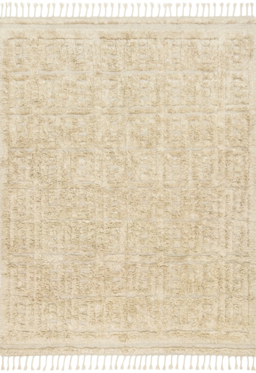 1'6" x 1'6"  Oatmeal / Sand Rug