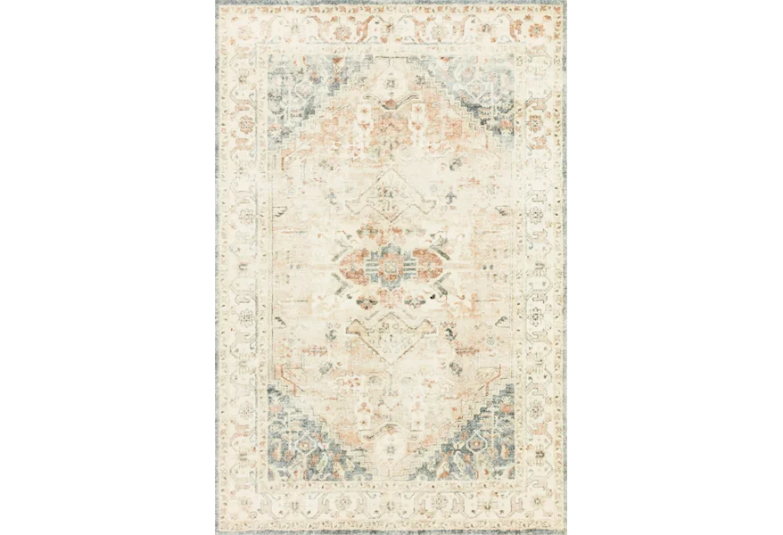 Rosette 3'3" x 5'3"  Rug by Reeds Rugs at Reeds Furniture