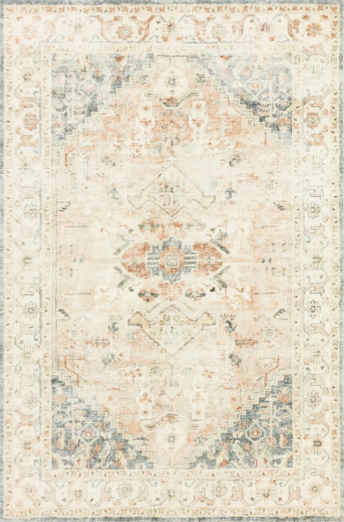 18" x 18" Clay / Ivory Sample Rug