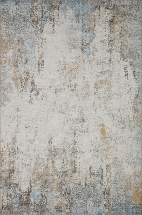 3'6" x 5'6" Ivory / Granite Rectangle Rug