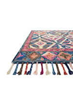 Reeds Rugs Zharah 2'-6" X 7'-6" Blue / Navy Runner