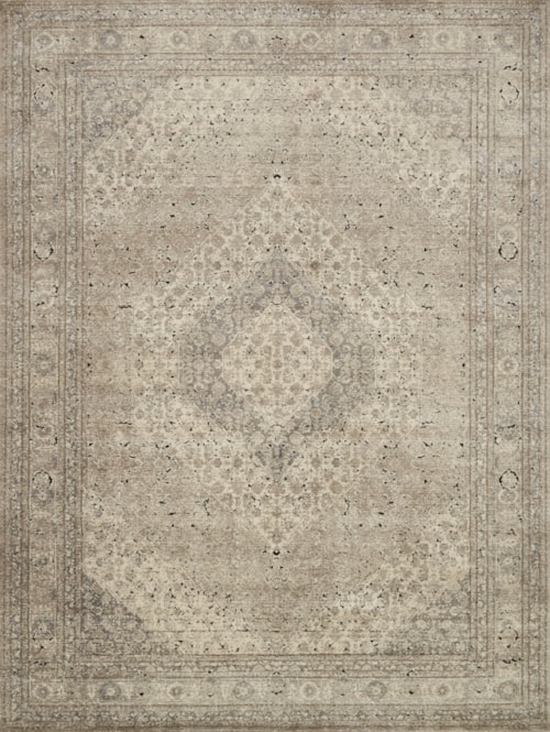 3'-7" X 5'-7" Sand / Ivory Area Rug