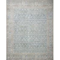 7'6" x 9'6" Ocean / Silver Rectangle Rug