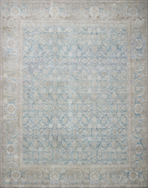 18" x 18" Ocean / Silver Sample Rug