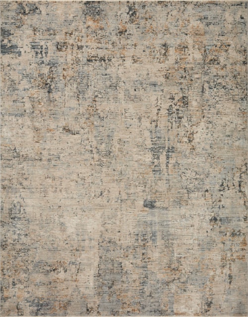 18" x 18" Beige / Sky Sample Rug