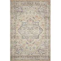 18" x 18" Multi / Ivory Sample Rug