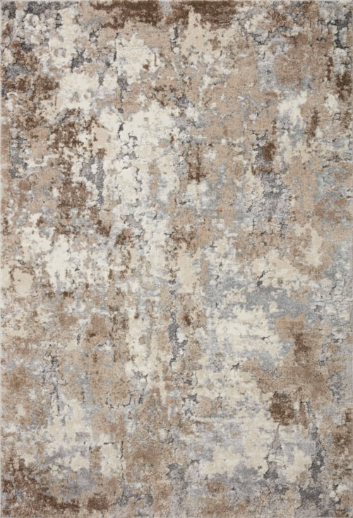 18" x 18" Dove / Bark Sample Rug