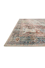 Loloi Rugs Loren 1'6" x 1'6"  Brick / Multi Rug