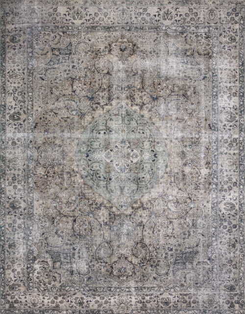 9'0" x 12'0" Taupe / Stone Rectangle Rug