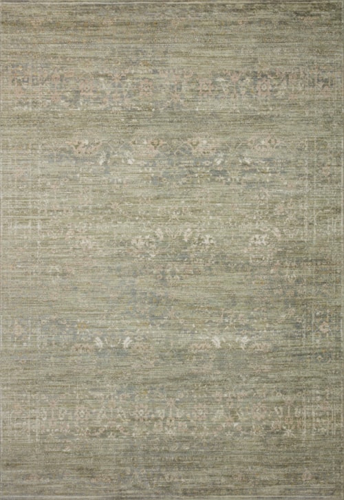 7'9" x 7'9" Round Sage / Natural Rug