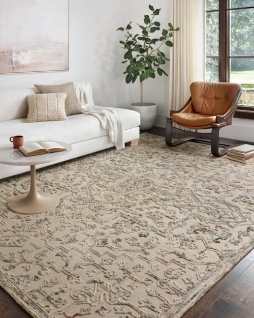 9'3" x 13' Grey / Ocean Rectangle Rug
