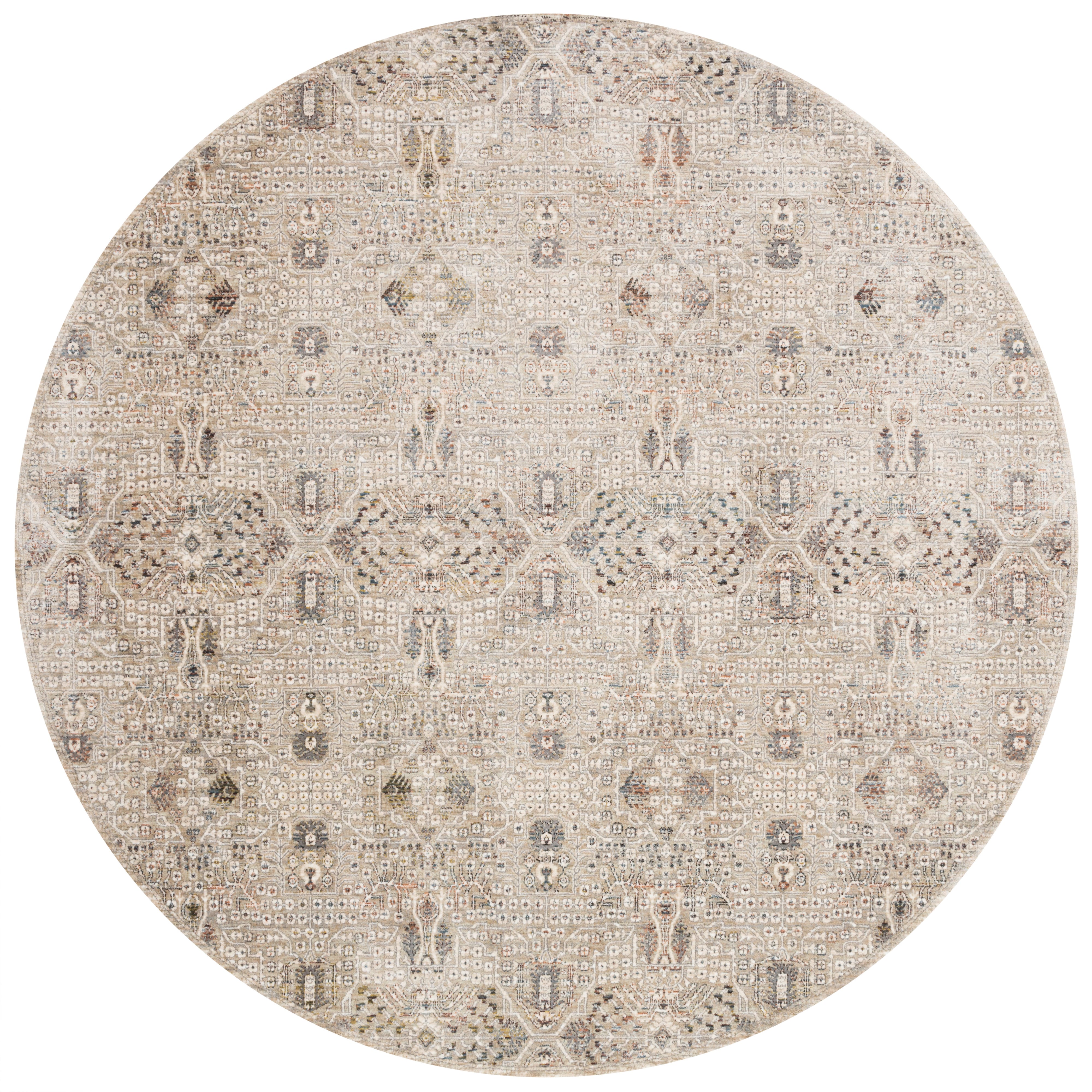 3'7" x 5'2" Granite / Ivory Rug