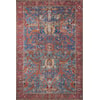 Loloi Rugs Loren 8'4" x 11'6" Blue / Red Rug