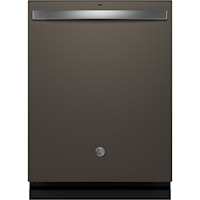 Ge(R) Energy Star(R) Top Control With Stainless Steel Interior Dishwasher With Sanitize Cycle