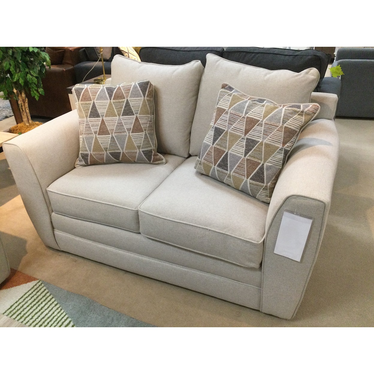 Fusion Furniture 3000 TONY LINEN Loveseat