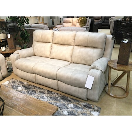 Power Headrest Double Reclining Sofa