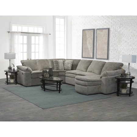5-Piece Reclining Sectional Sofa