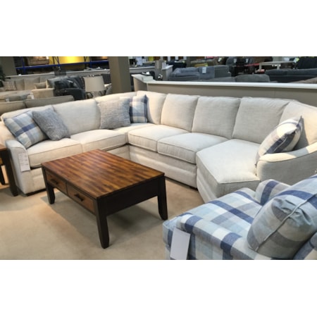 3 Piece Customizable Sectional
