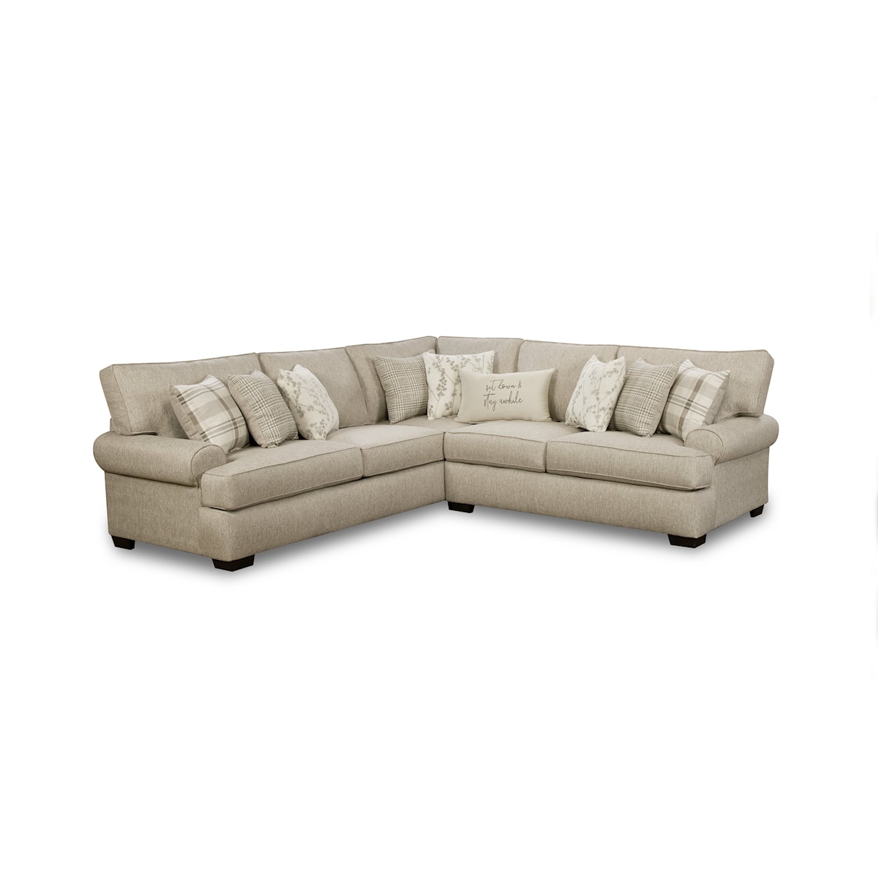 Corinthian 5900 2 Pc Sectional