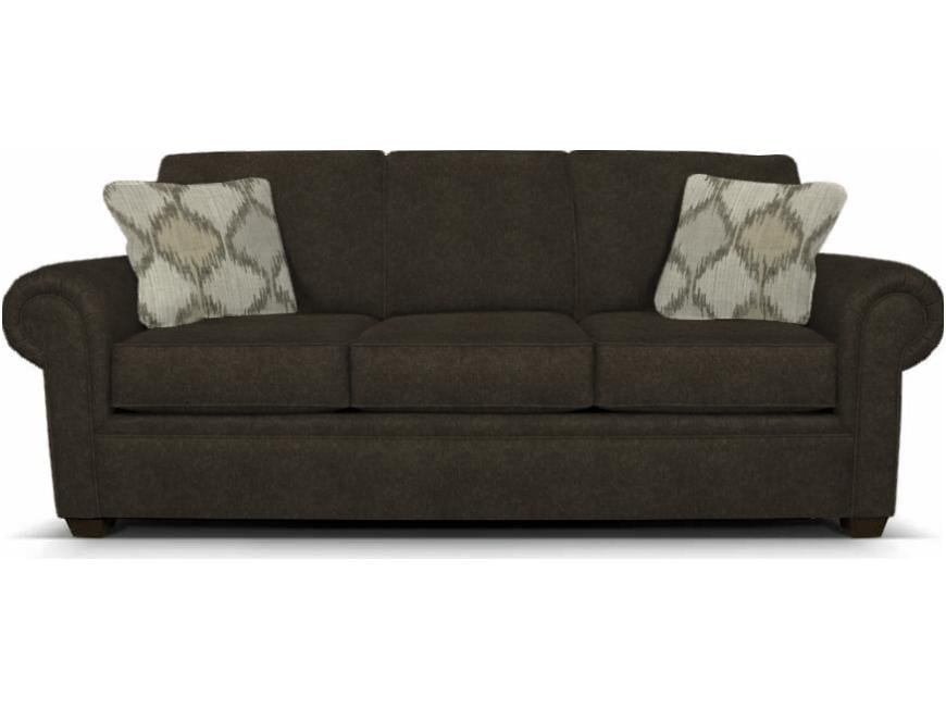 England 2250/N Series 27397 Casual Rolled Arm Sofa With Exposed Block ...