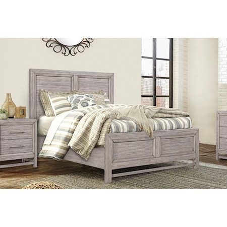 Queen Panel Bed