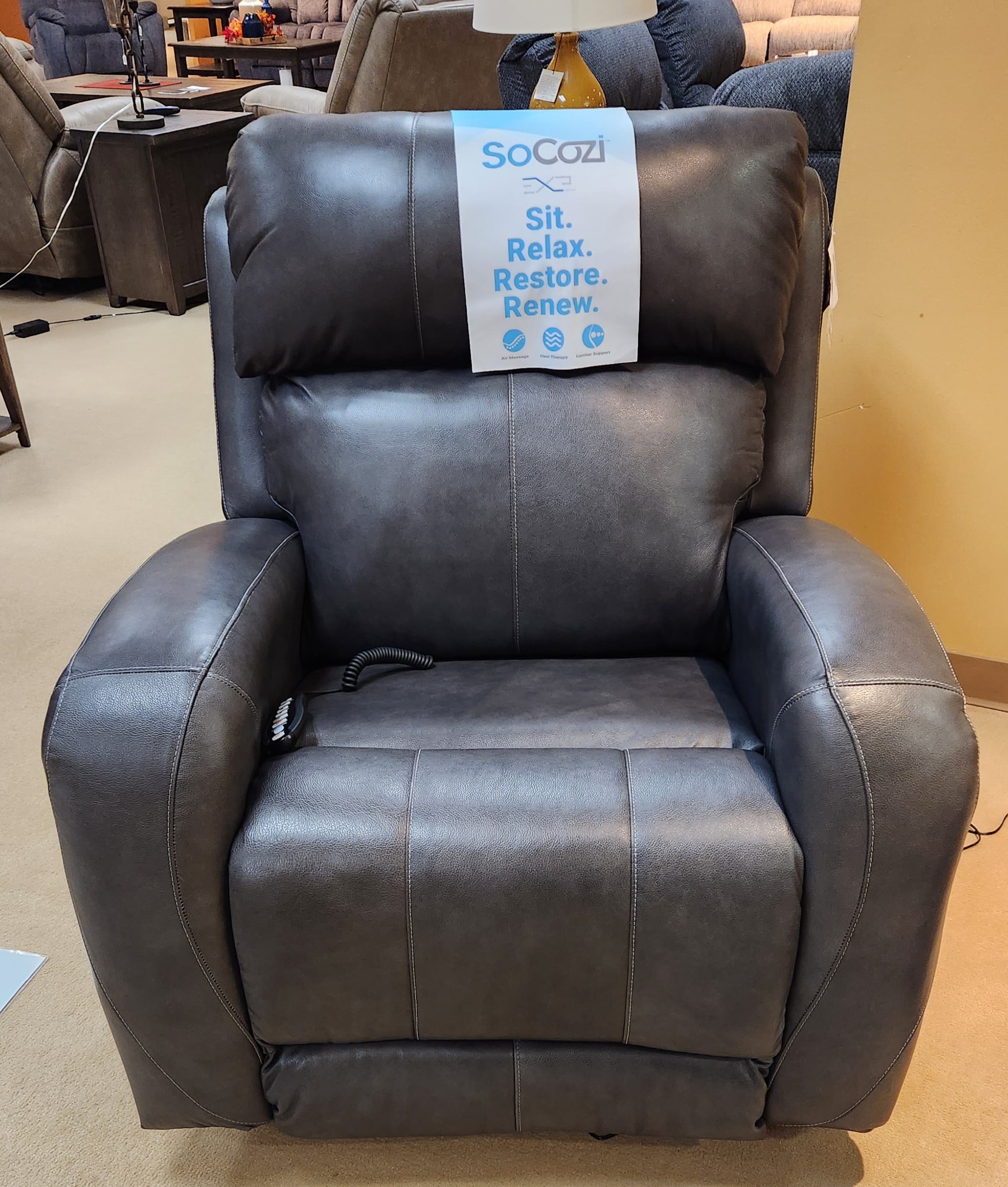 Barcalounger relax & store restore recliner