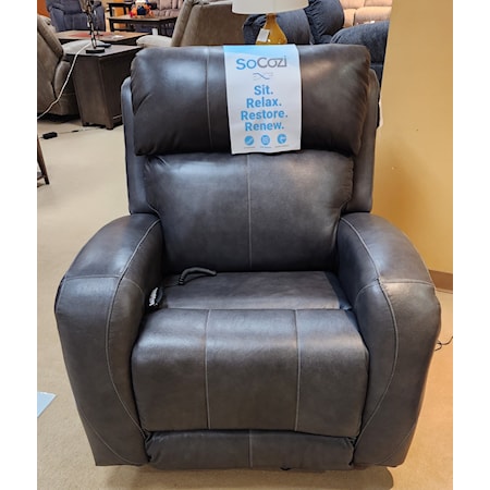 Power Headrest Rocker Recliner w/ SoCozi