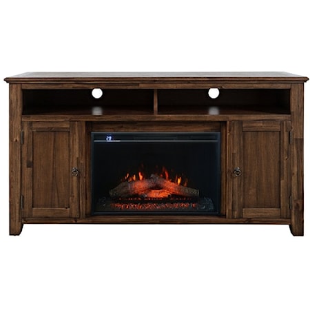 Bakerfield Fireplace with Logset